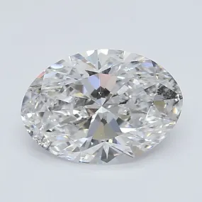 2.45ct 10.78x7.54x4.74 OVAL Diamond