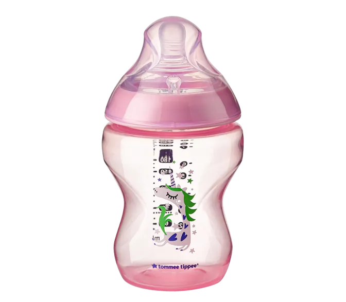 260ML/9OZ Bottle Pink Tommee Tippee