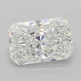 3.12ct 10.57x7.04x4.89 RADIANT Diamond