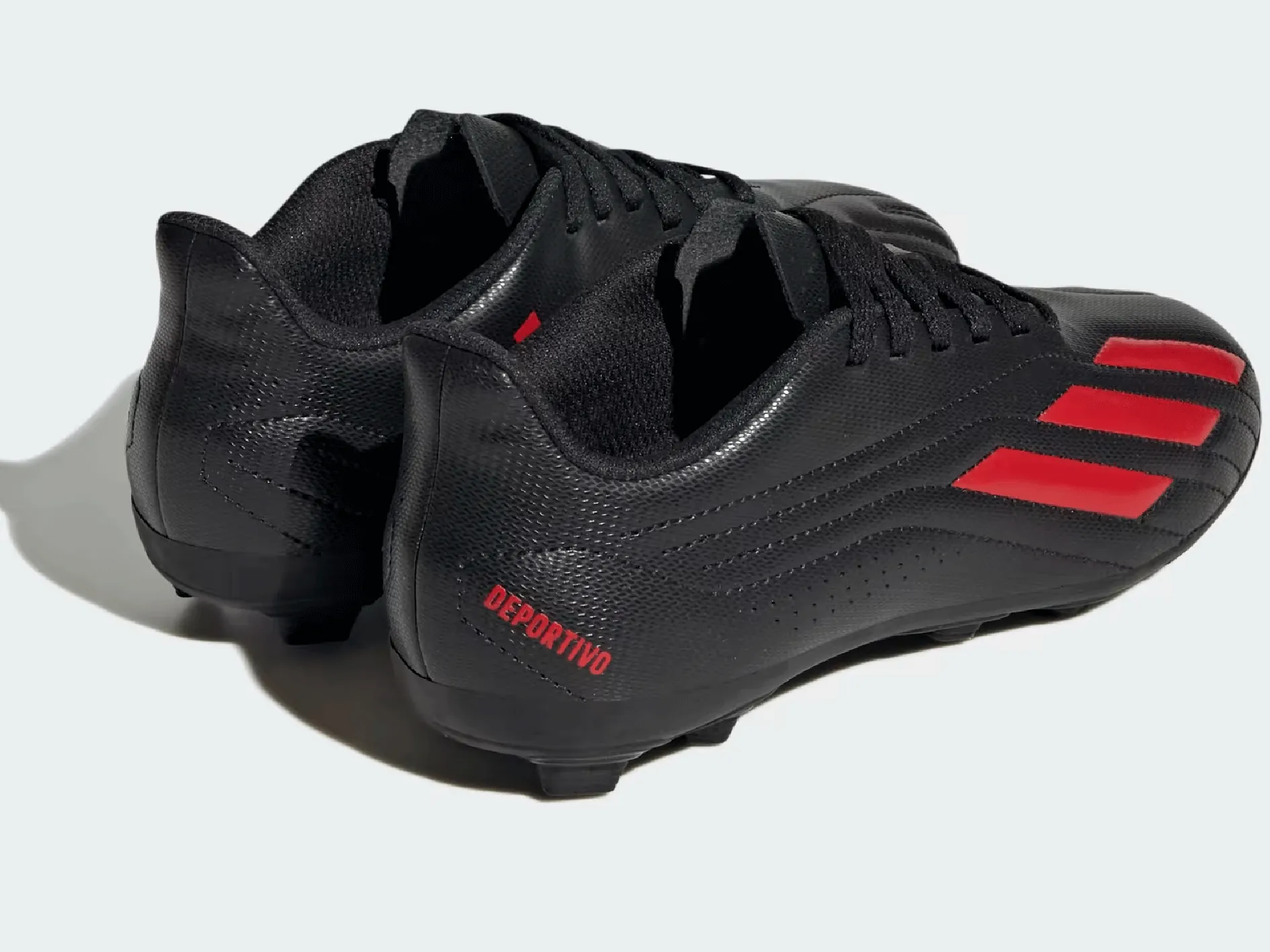 Adidas Junior Deportivo II FXG Boots with FREE Adidas Red Water Bottle <BR> HP2512