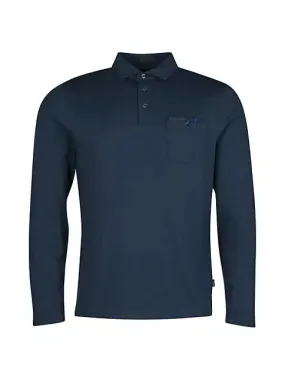 Barbour L/S Corpatch Polo - Navy