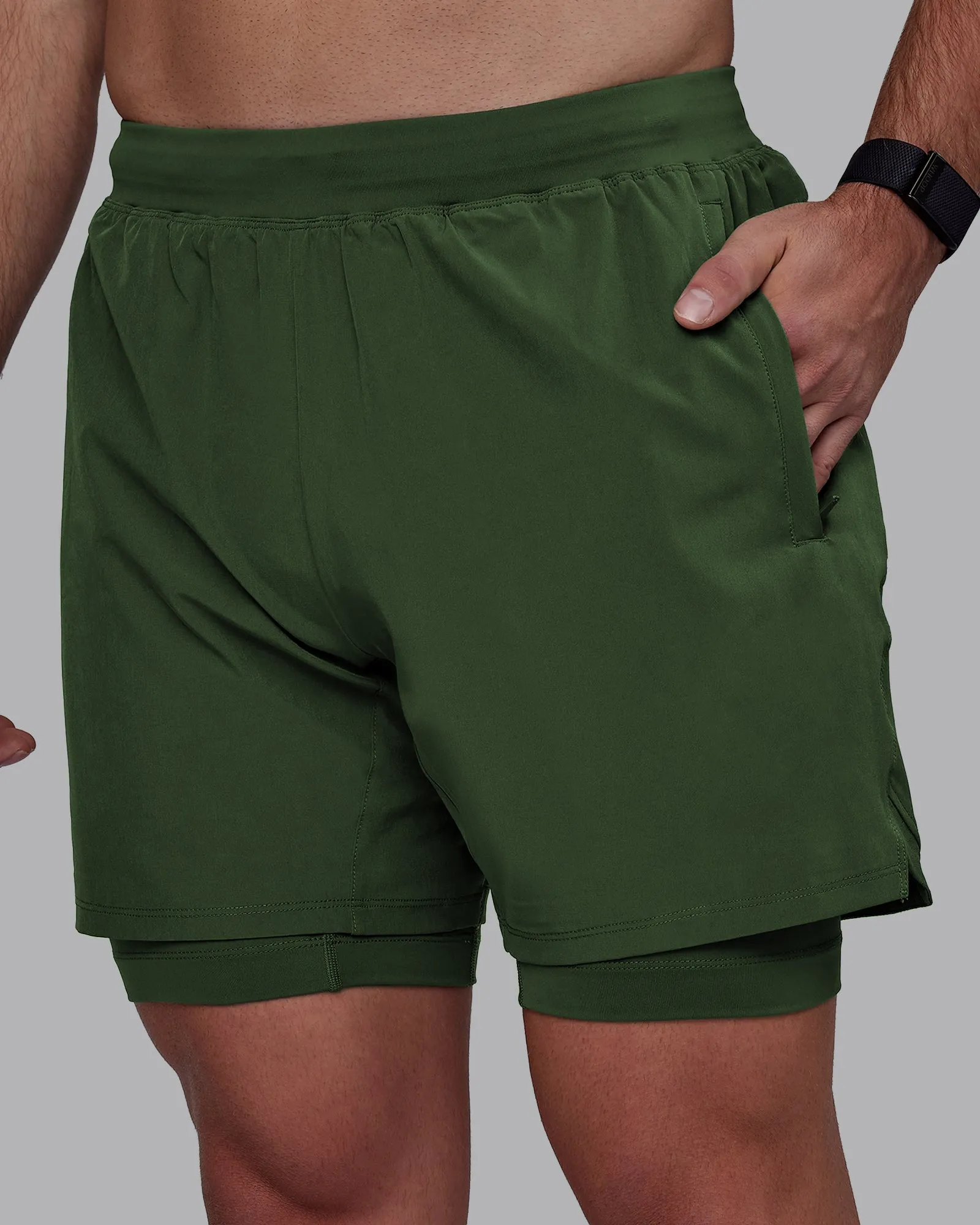 Challenger 6" Lined Performance Shorts - Cilantro