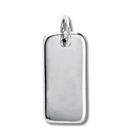 Engravable Sterling tag