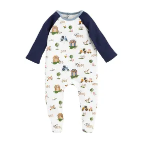 Farm Print Sleeper 3-6month