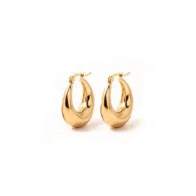 Gold Oculus Hoops