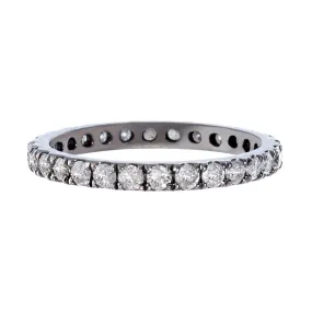 Josephine Band Silver Diamond 2mm