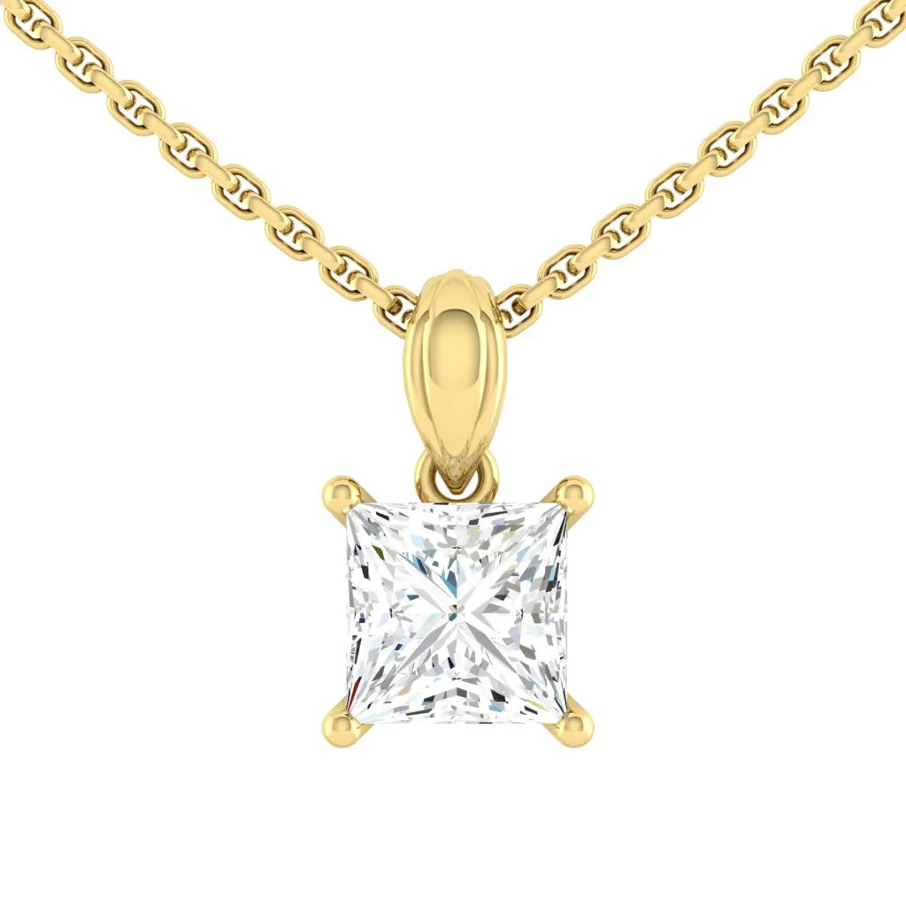 Kaela Princess Necklace Lab Diamond