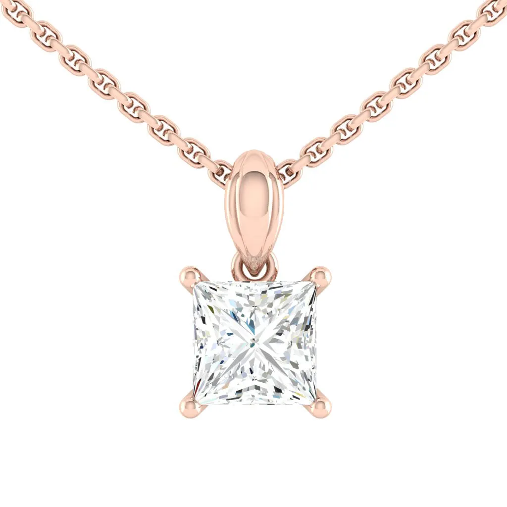 Kaela Princess Necklace Lab Diamond