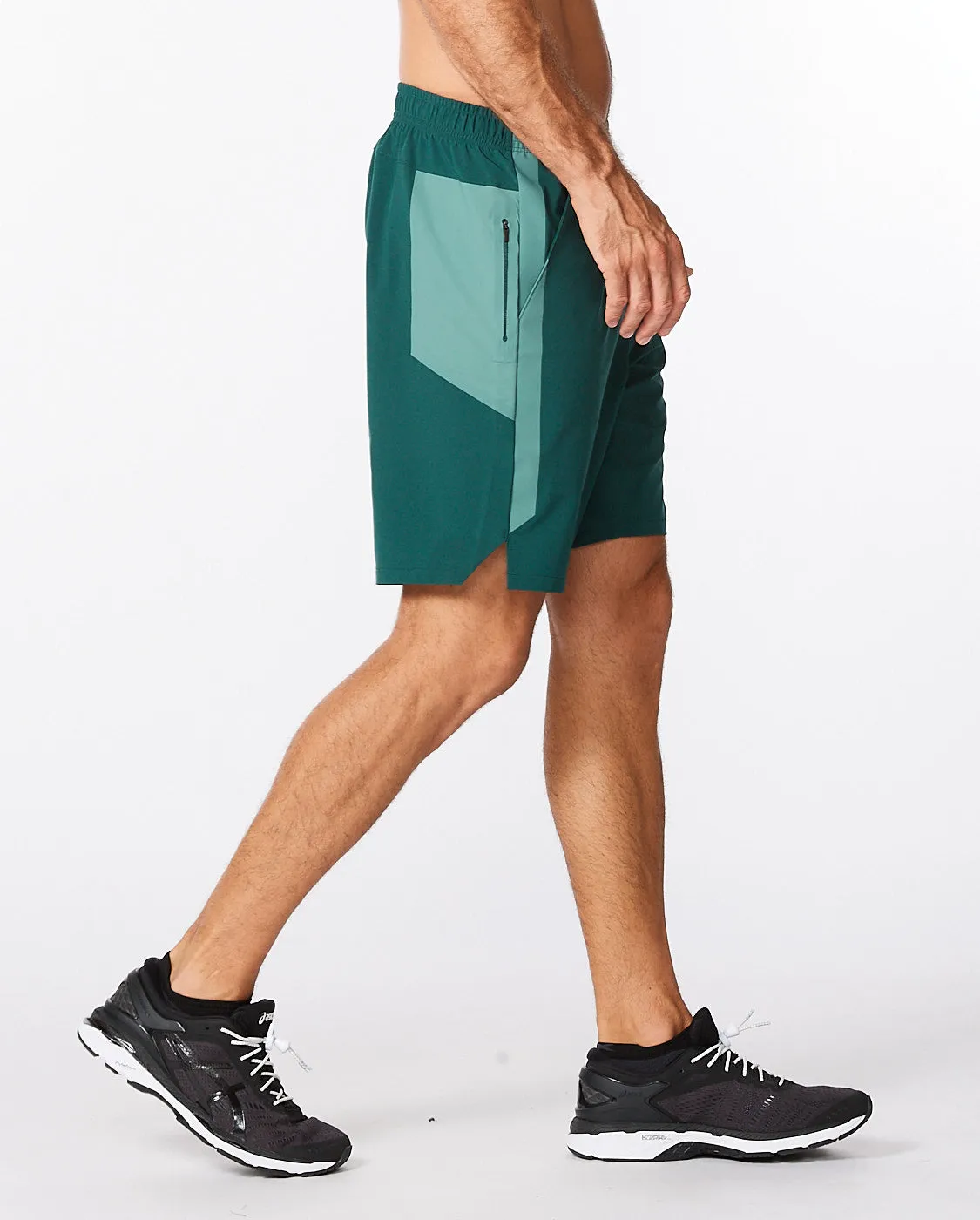 Motion 8 inch shorts - Pine/silver sage