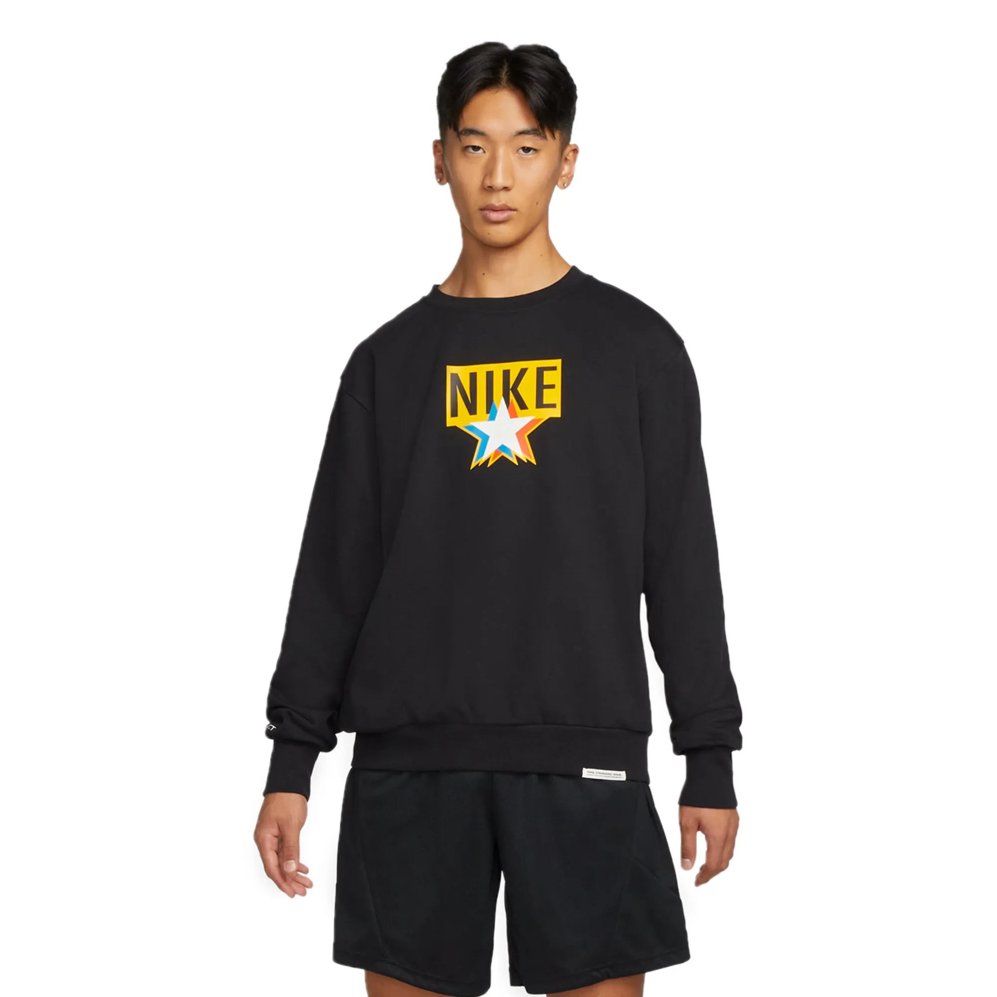 Nike Mens Standard Issue Basketball Crew Sweatshirt