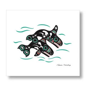 Orcas - Limited Edition XL Art Print