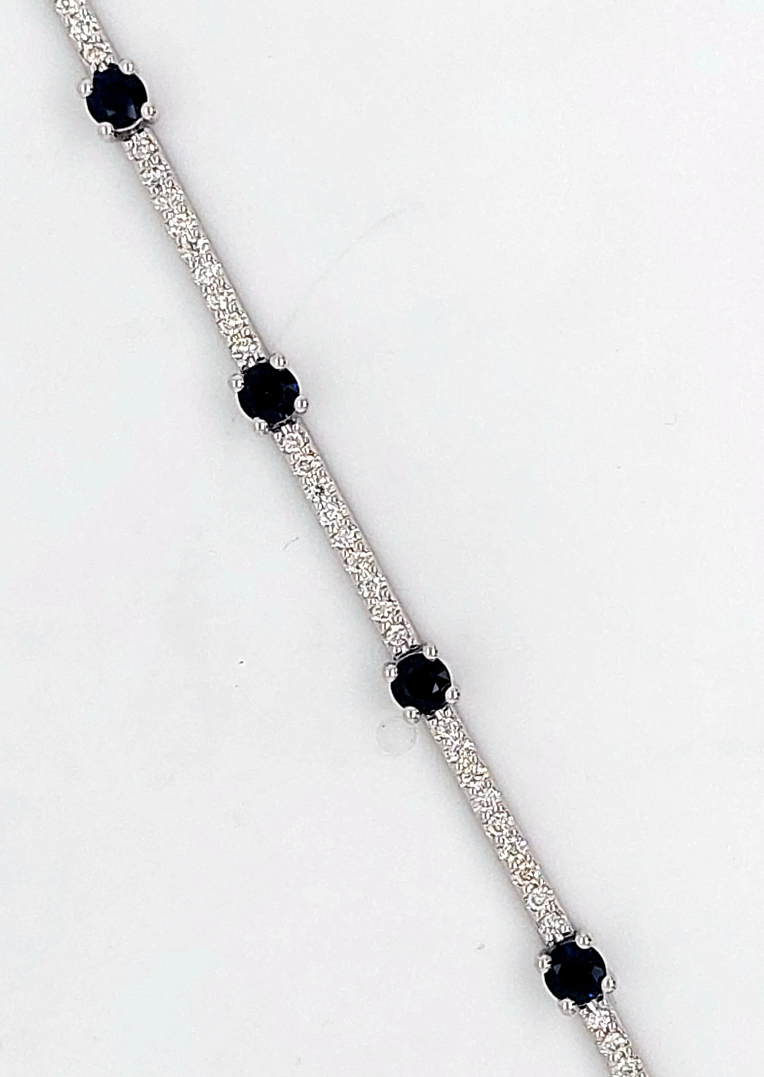 Sapphire and Diamond Bracelet