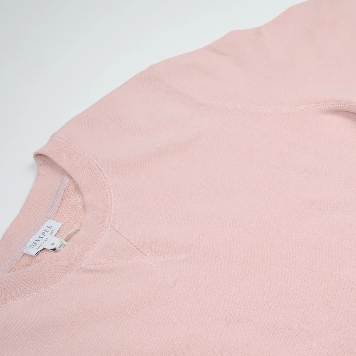 Sunspel - Loopback Sweatshirt - Dusty Pink