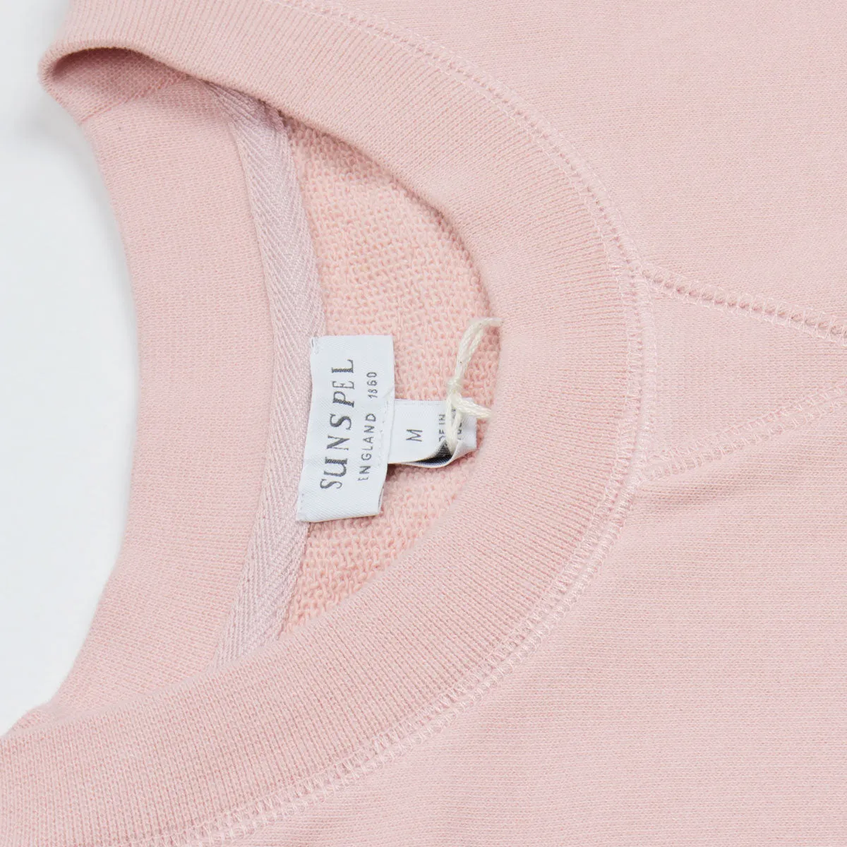 Sunspel - Loopback Sweatshirt - Dusty Pink