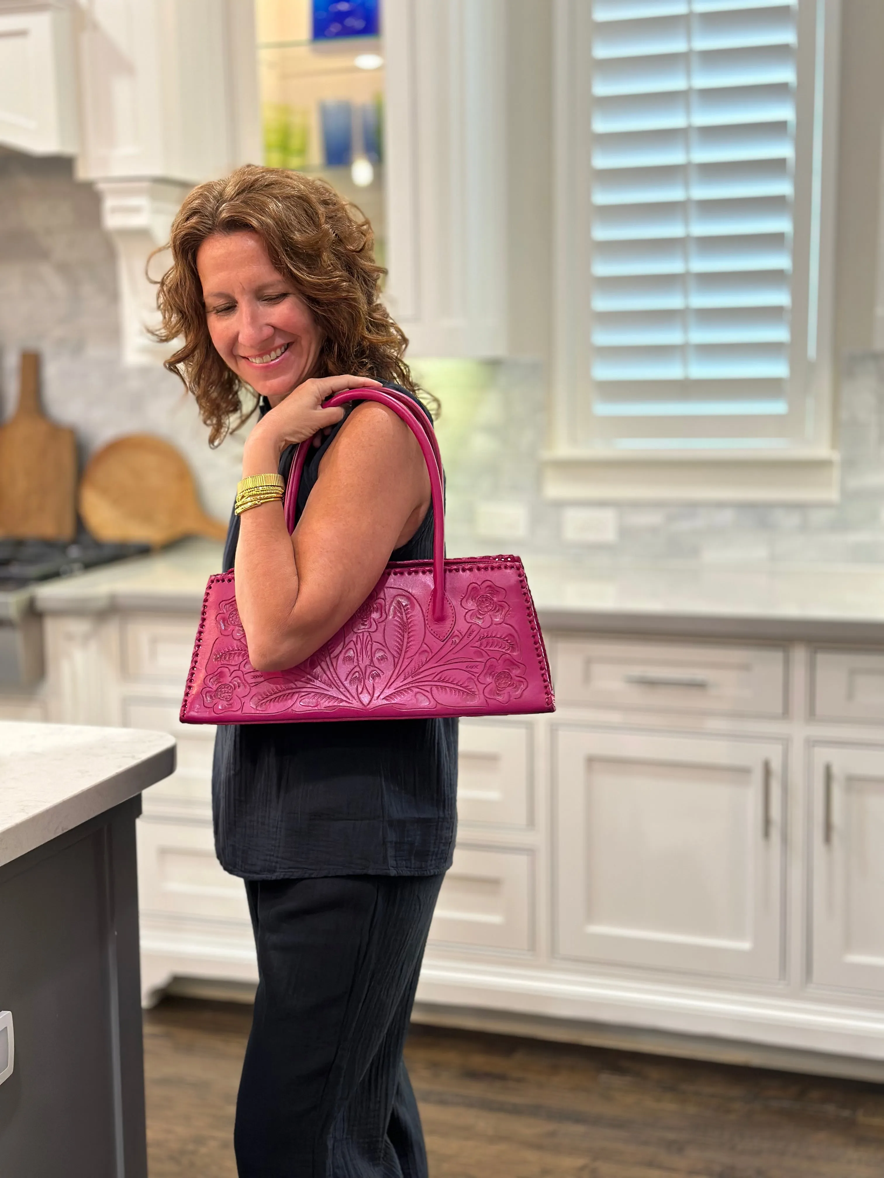 The Abby Handbag in Pink