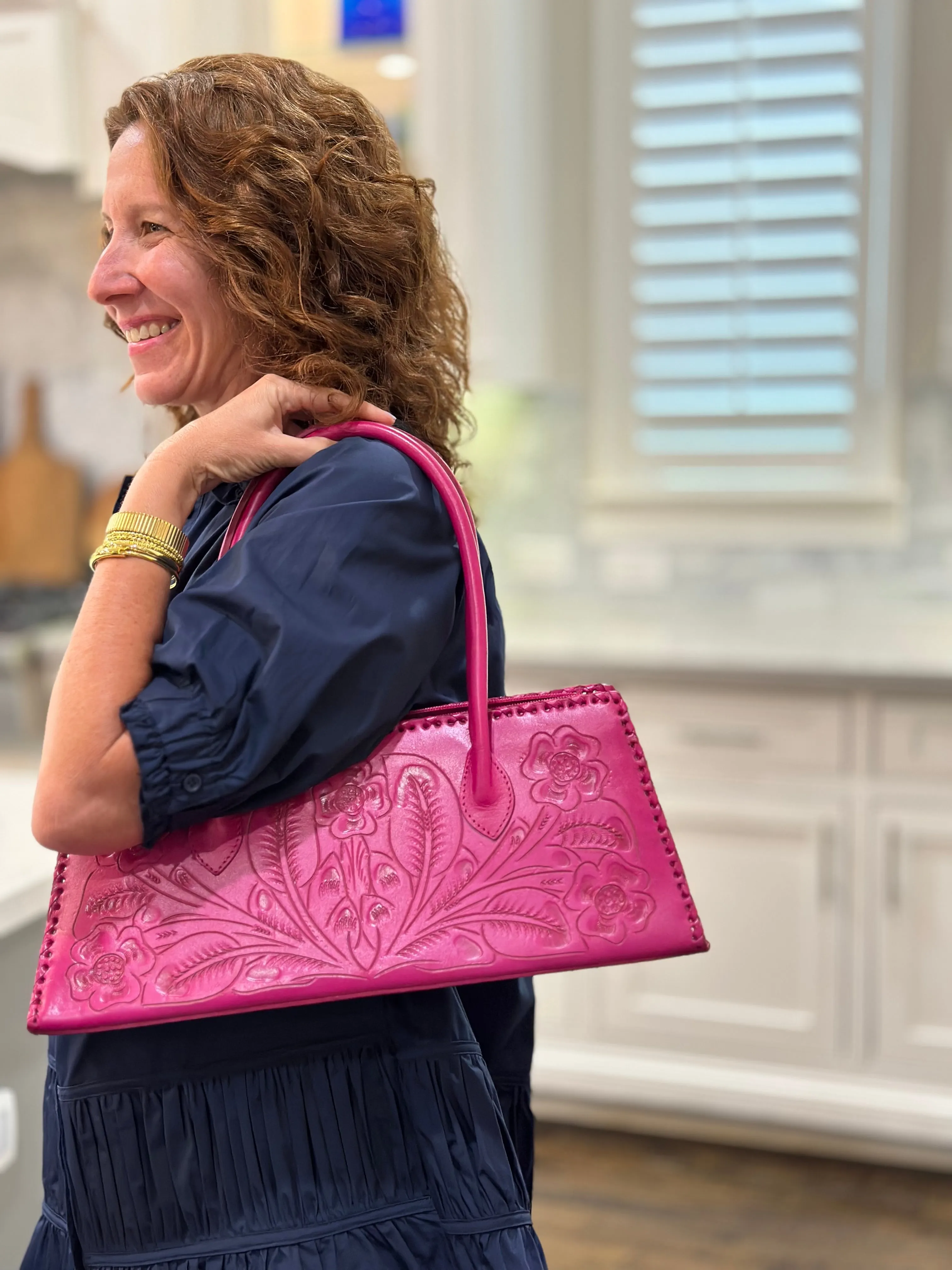 The Abby Handbag in Pink