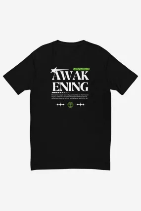 Veganism is Awakening Men's Fitted T-Shirt